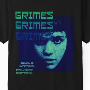 Grimes T Shirt - Etsy UK