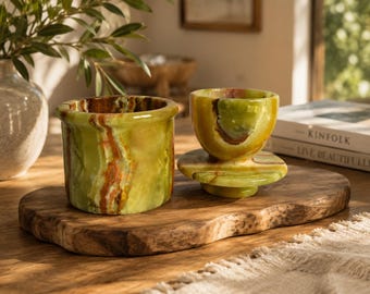 French Inspired Marble Butter Dish | Butter Crock with Lid | Luxury Kitchen Gift | Home Decor
