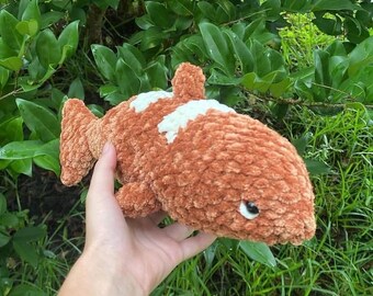 Crochet pancake shark/dolphin