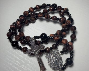 Tiger’s Eye Beaded Rosary - Limited Edition