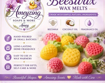 Handmade Beeswax Wax Melts