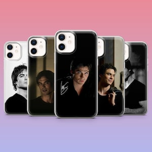 Damon Phone Case Vampiere Diaries Bad boy Cover for iPhone 17Pro, 16, 15, 14, 13, 12, Samsung S26, S25, S24, S23Fe, A16, A56, Pixel 10, 9Pro