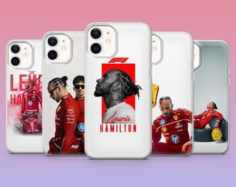Lewis Hamilton Phone Case F1 Formula 1 Cover for iPhone 17Pro, 16, 15, 14, 13, 12, Samsung S26, S25, S24, S23Fe, A16, A56, Pixel 10, 9Pro