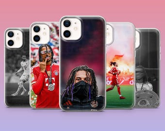 Micheal Olise Phone Case Football France Cover for iPhone 17Pro, 16, 15, 14, 13, 12, Samsung S26, S25, S24, S23Fe, A16, A56, Pixel 10, 9Pro