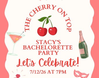 Bachelorette Party Invitation