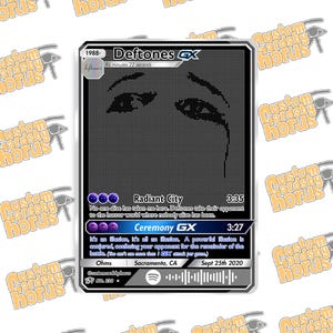 deftones pokemon card Deftones Trading Card