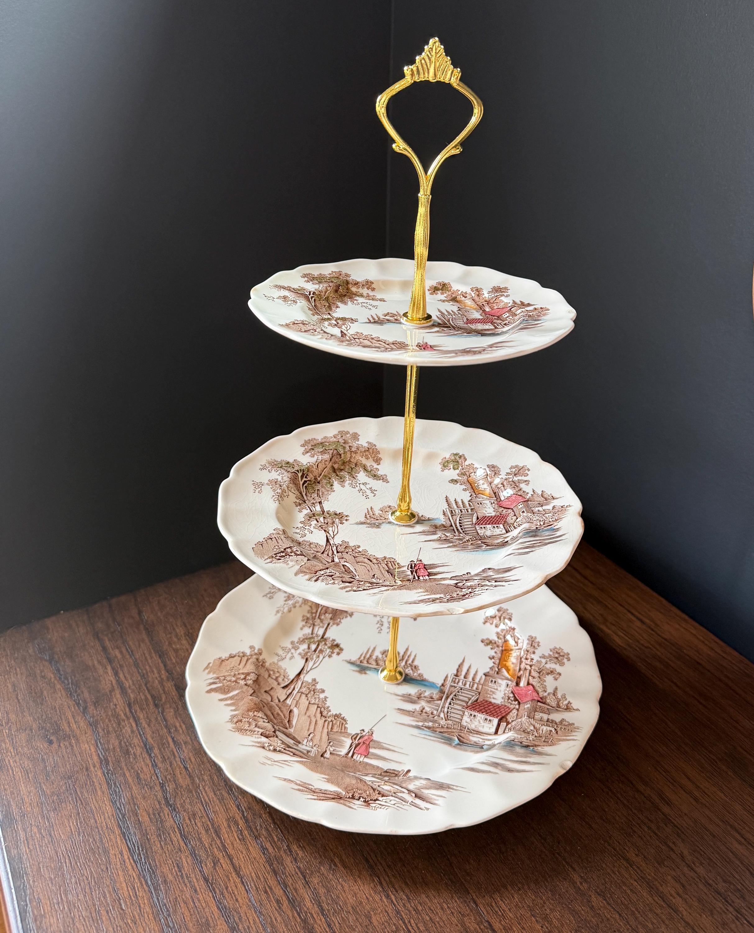 Antique 3 Tier Stand - Etsy