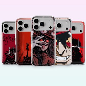 Hellsing Ultimate Phone Case Vampire Gothic Cover for iPhone 17, 16, 15, 14, 13, 12, Samsung S26, S25, S24, S23, A16, A56, Pixel 10, 9A