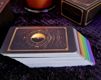 Het Frequency Deck met geleider in een stevige doos.
