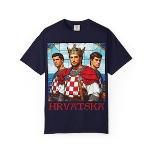 Croatian Football Knights T-Shirt image 1