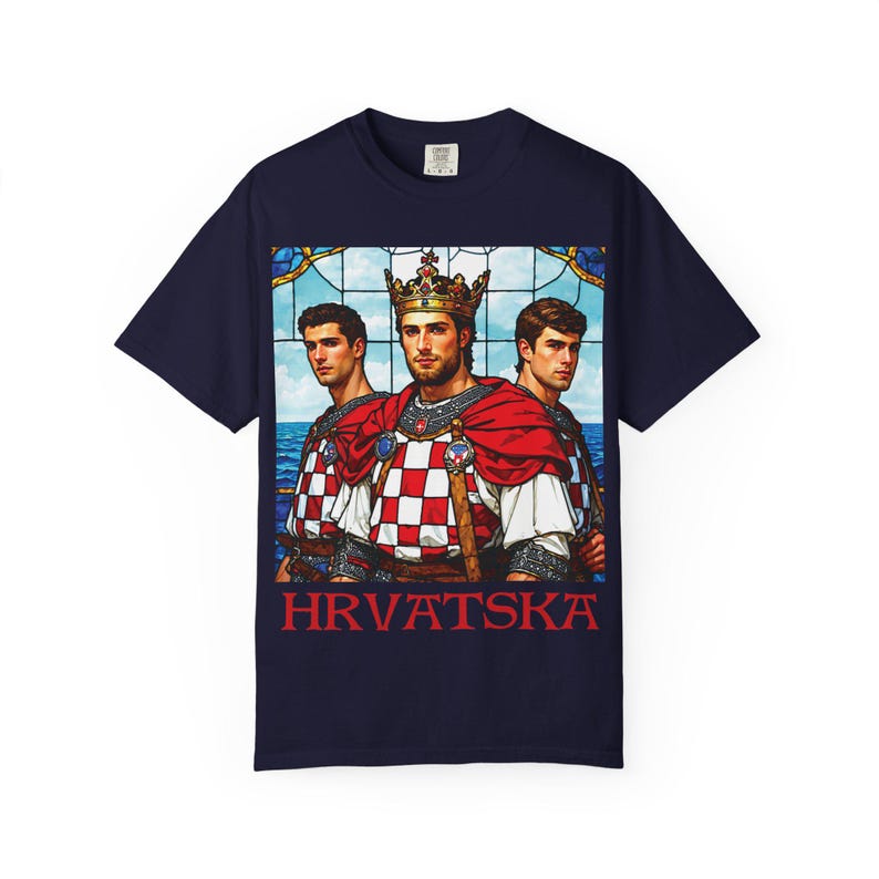 Croatian Football Knights T-Shirt image 1