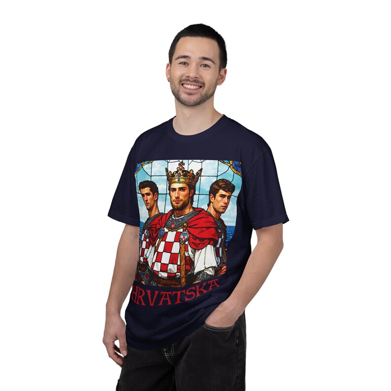 Croatian Football Knights T-Shirt image 7