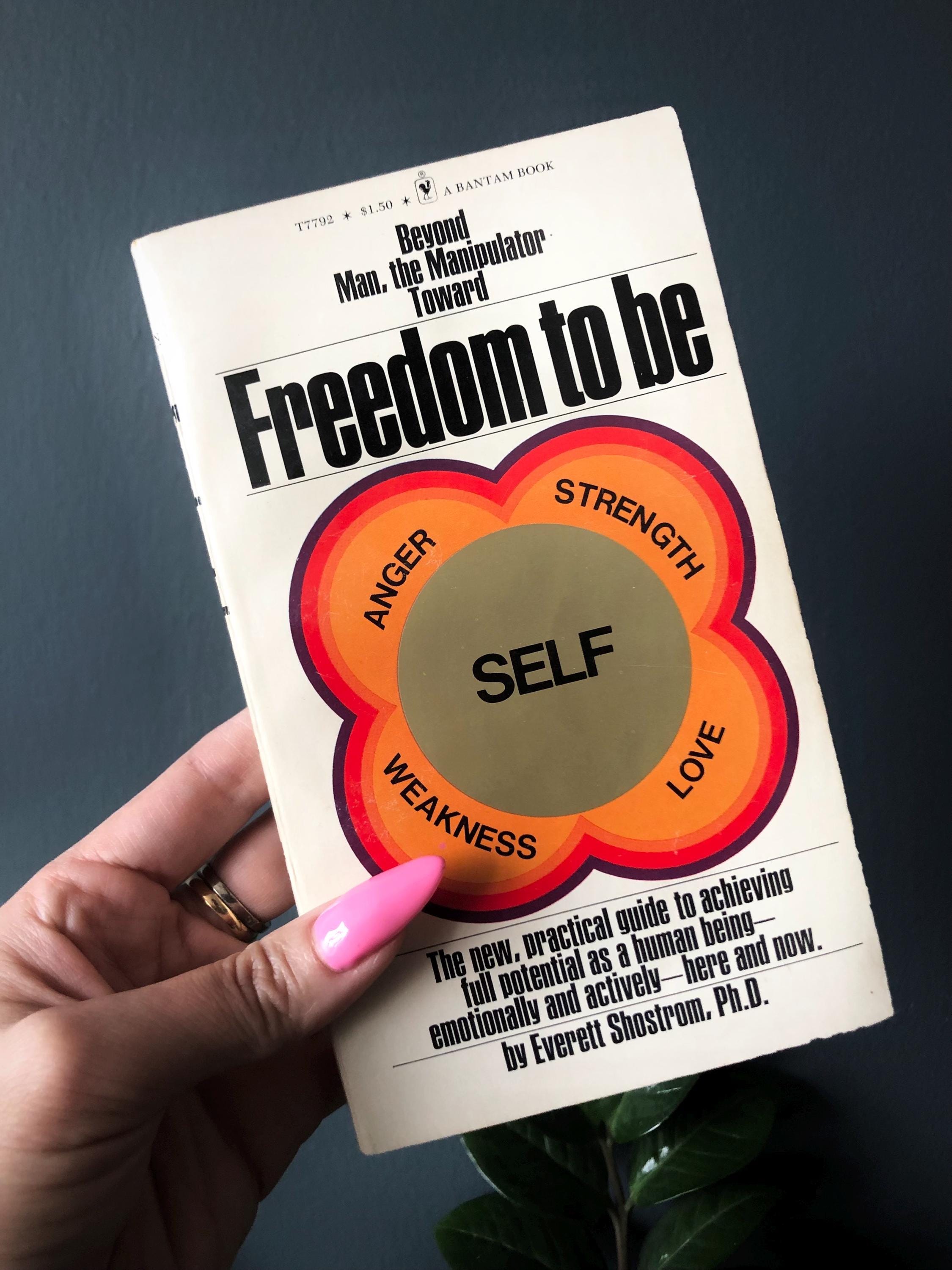 1970s Vintage Psychology Paperback / Retro Self Help Book / Self