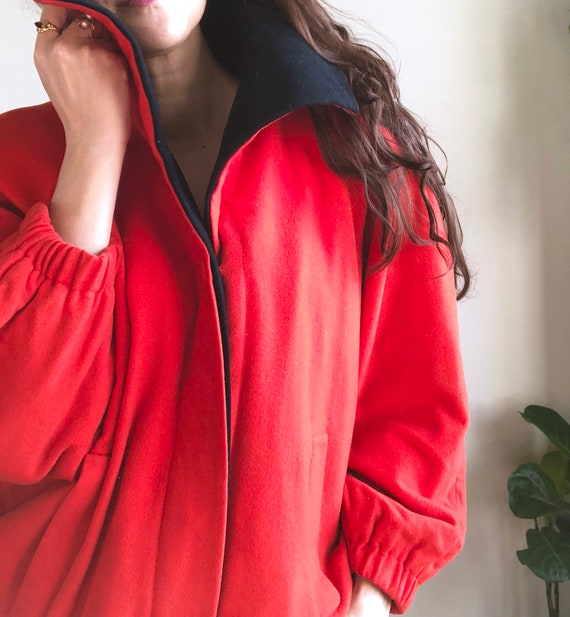 Vintage Angora Wool Coat With Shawl Collar / Dolman Sleeve Etsy