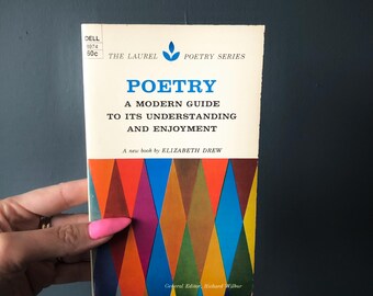 Paperback, poëzie uit de jaren 70 / boekomslag voor verzamelaars / Literatuur, fictie / Poëziecollectie