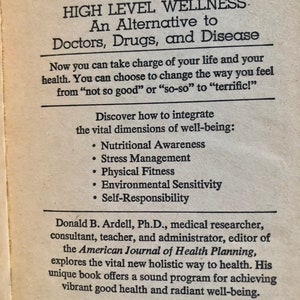 1970s Health & Wellness Paperback / Retro Collectible Paperback / Vintage Typography image 4