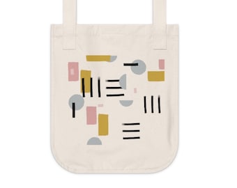 Moderne Bio Canvas Tote Bag, Lässige Schultertasche für Sie Ihn, Einkaufstasche Tote, Art Supply Tote Bag, Group Leader Tote Bag für alle Dinge