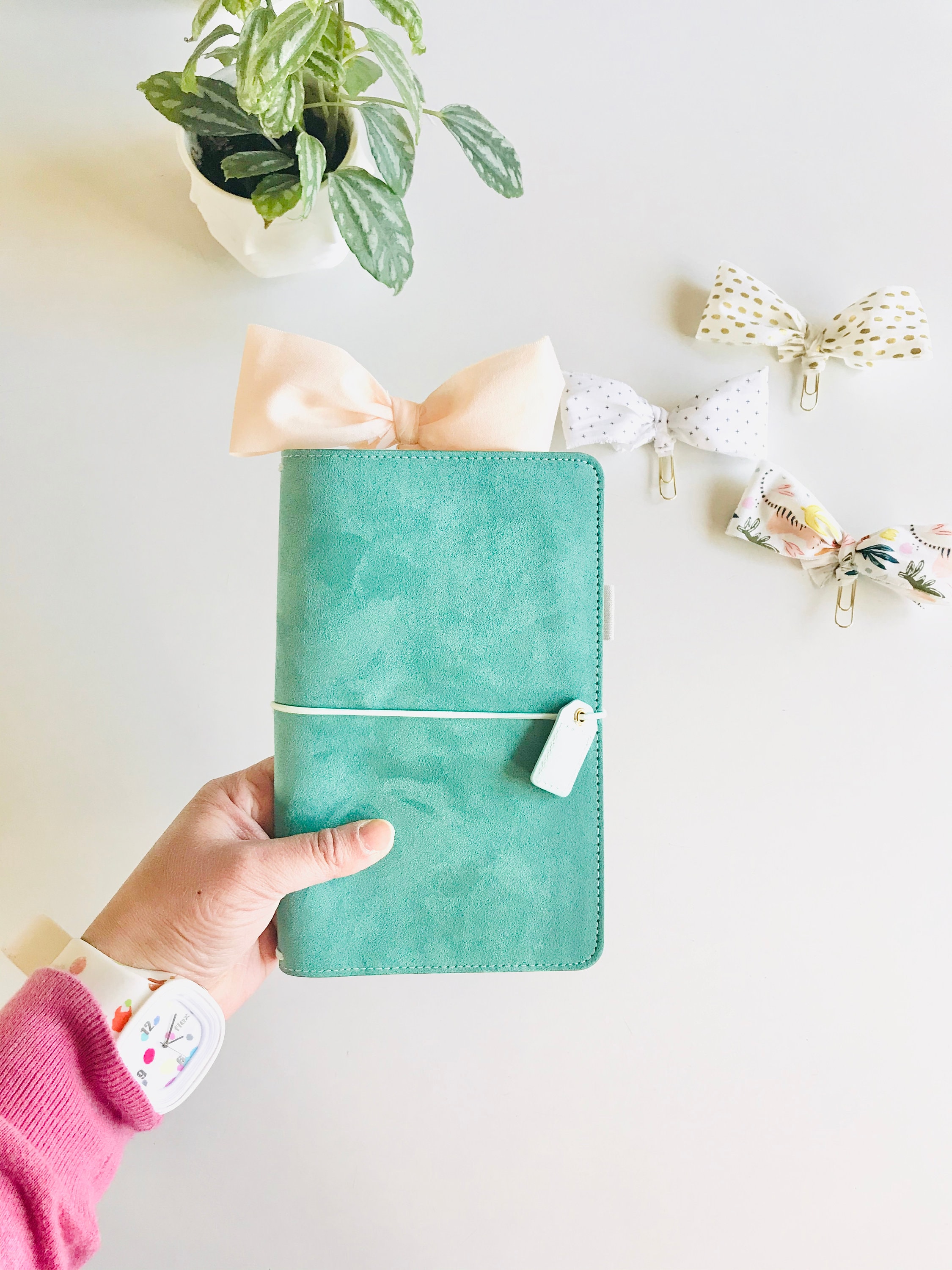 Set of 4 Bow Book Clips Book Clips Paperclip Bow Book Etsy