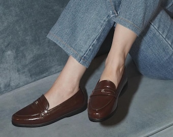Classic Penny Loafer Flats