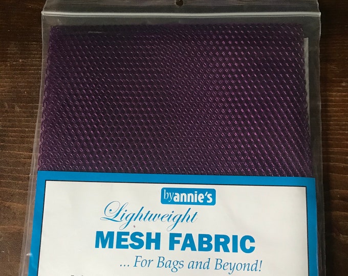 Lightweight Mesh Fabric for Bags and Beyond by Annies Etsy