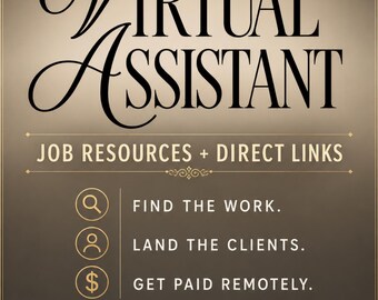 Guía de Asistente Virtual / Trabajos Remotos, Capacitación para Asistentes Virtuales (Descarga en PDF)