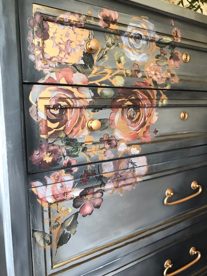 Black dresser