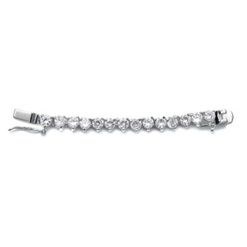Silver Tennis Necklace or Bracelet 