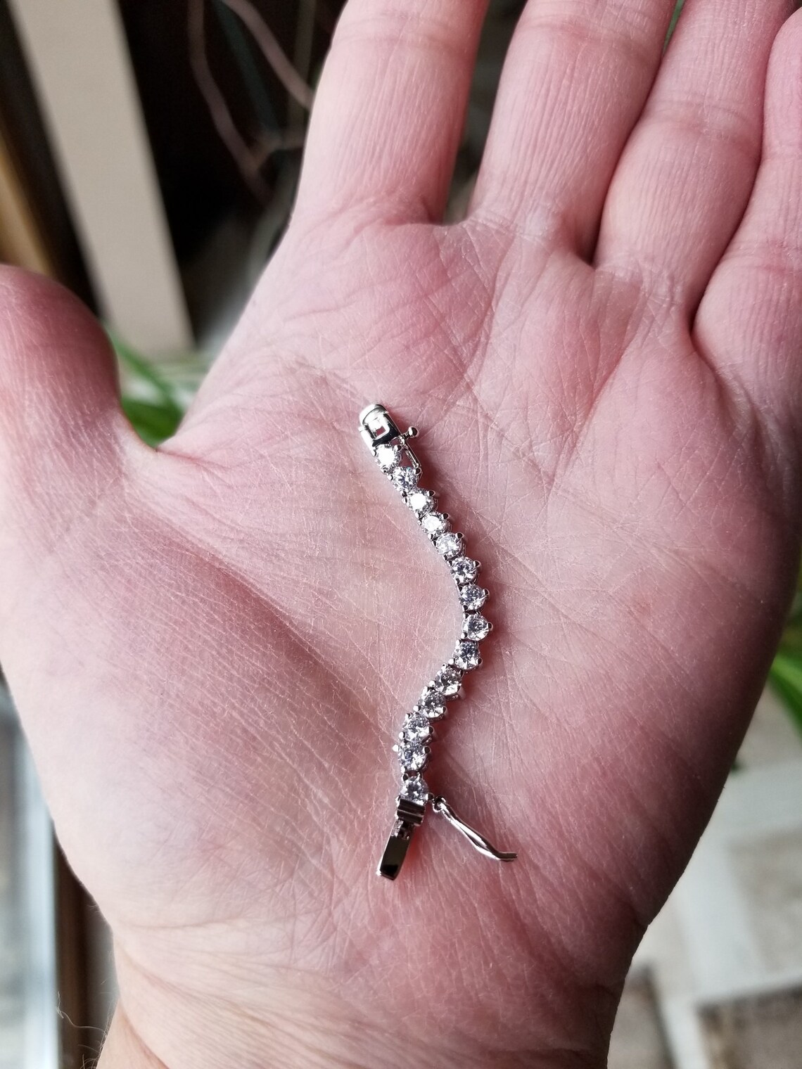 Silver Tennis Necklace or Bracelet Extender With AAAA Cubic Etsy