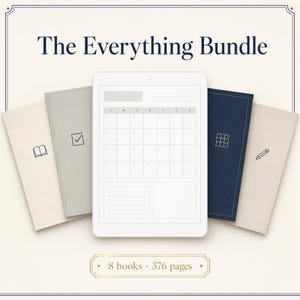 Koboプランナーバンドル – 読書日記＆パズル、ハイパーリンク付きPDF