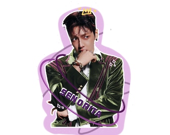 Ateez Golden Hour Kpop Sticker: Vinyl Laptop Decal (2x2 Inch)