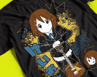 ヴィンテージ けいおん! 平沢唯 アニメTシャツ - フルプリント コスパ