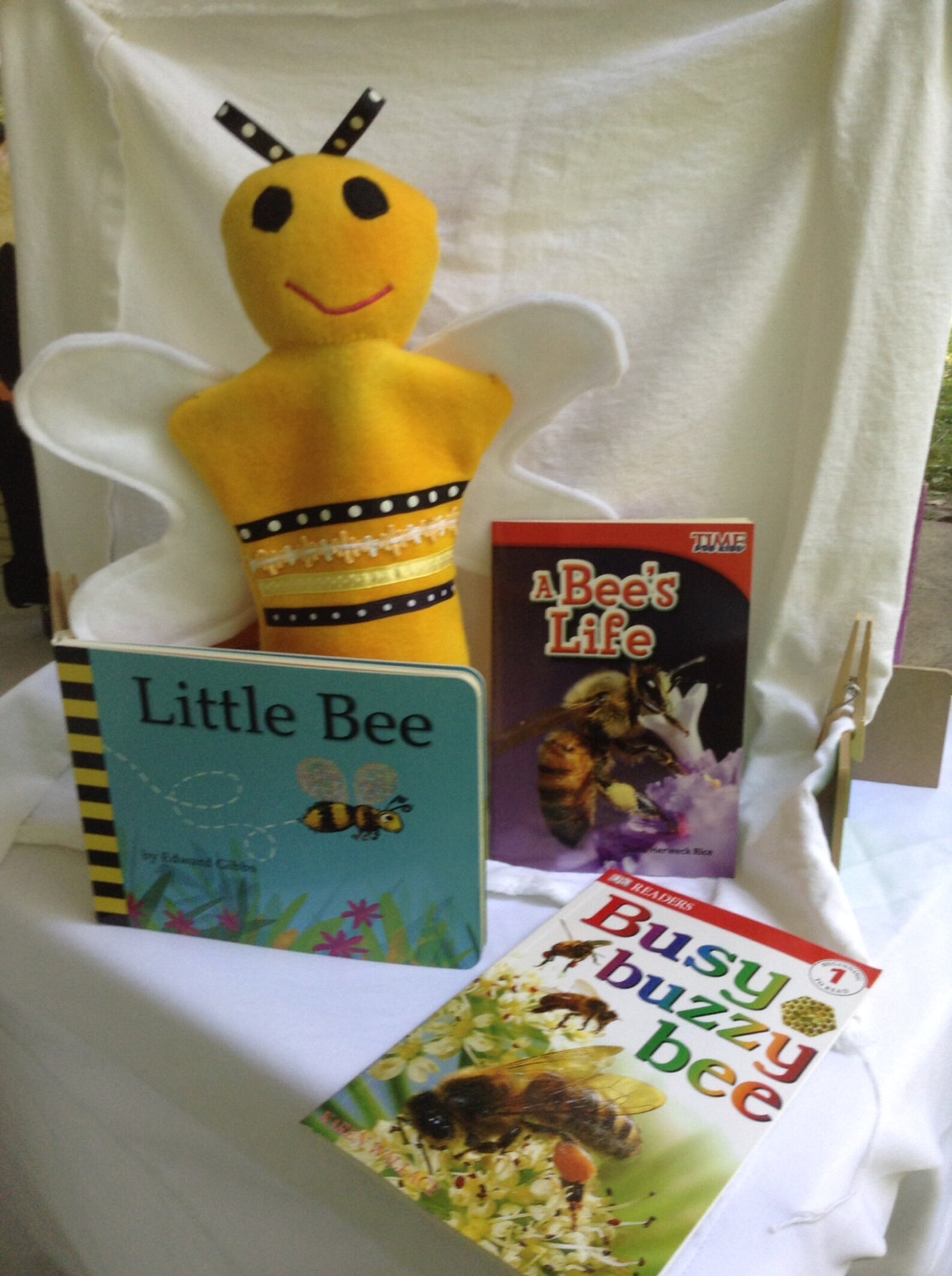 Pre School Bumblebee Hand Puppet Large Soft Hand Crafted Etsy