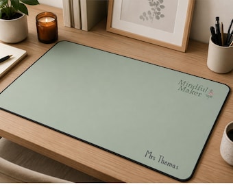 Desk Mat Customizable Desk Mat | Personalized Non-Slip Neoprene Office Desk Pad Personalized Desk Mat