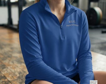 Rise and Reflect Quarter Zip Pullover, Trendy Minimalist Unisex Sweatshirt, Cozy Aesthetic Layering Top, for Mom/Dad, Casual Fall Wardrobe