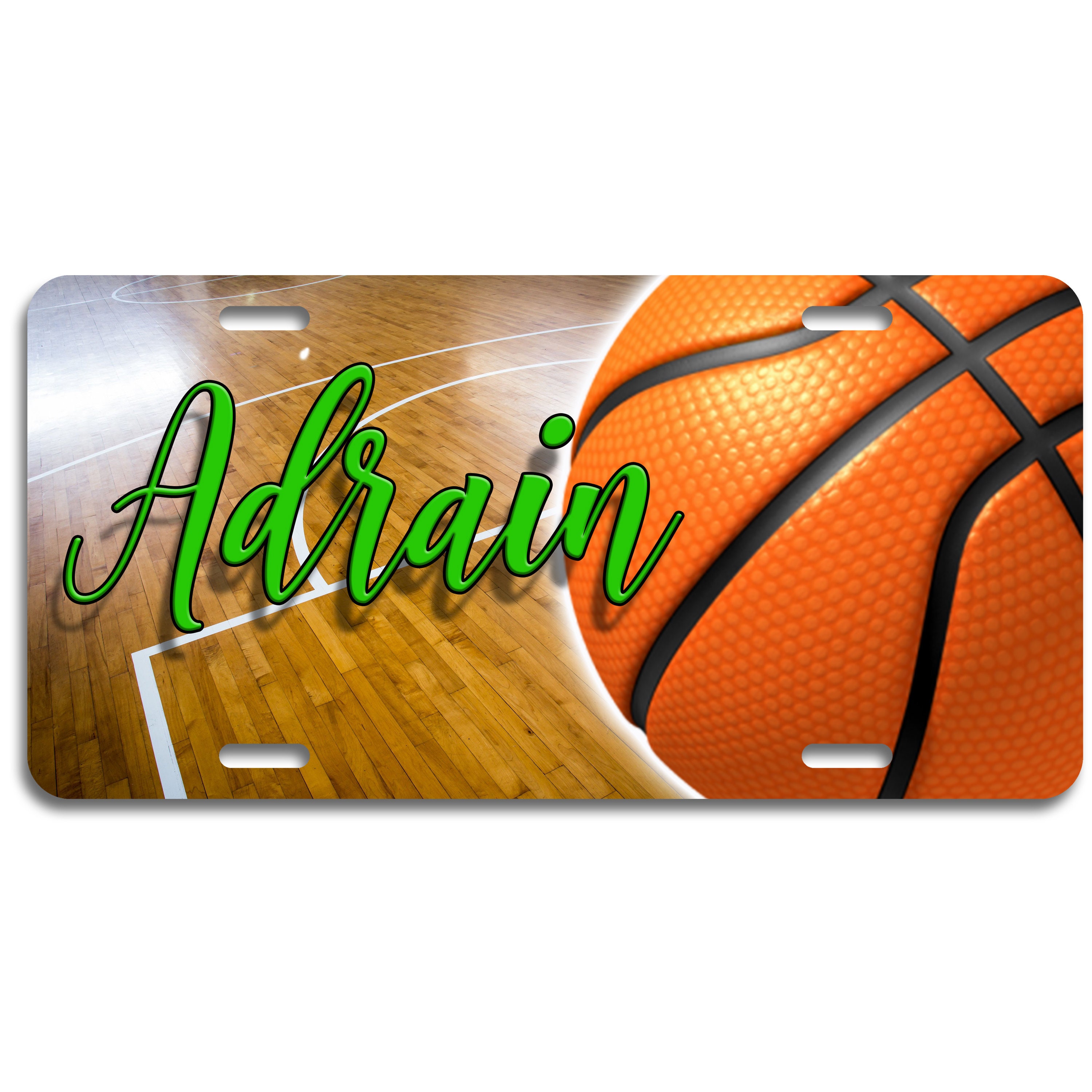 Basketball License Plate BBT1 Etsy