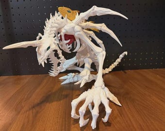 3d printed SkullGreymon super big version 17.7 × 15.7 × 11.8 in