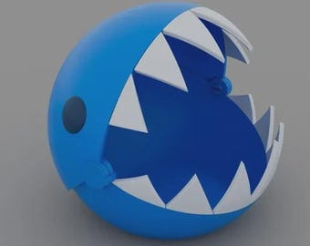 The Amazing Digital Circus Bubble Popcorn Bucket 20cm – 3D Printed Movable Open