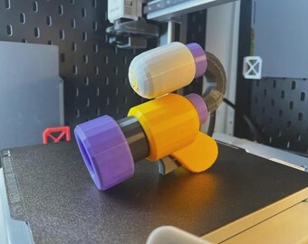 3d printed Brawl Stars Ricochet's Pistol
