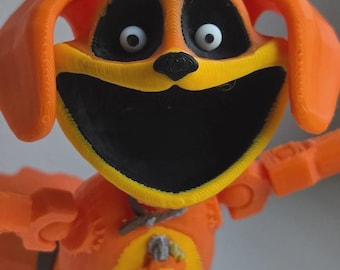 3D Printed DogDay Figure Poppy Playtime Horror Game Inspired Collectible