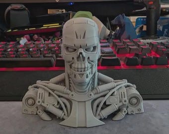 3d printed Terminator bust
