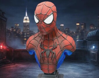 3d printed Spider-Man with Empire State Base