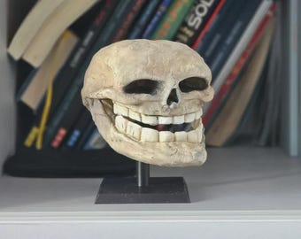 3d printed Skull Troll Face (homo trollius)