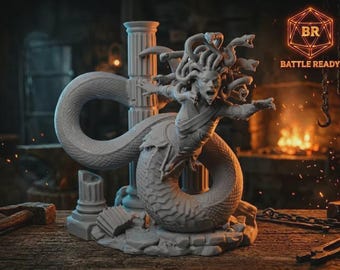 3d printed Medusa