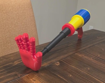 Poppy Playtime GrabPack Red 3D Printed Single Color Gaming Cosplay Prop