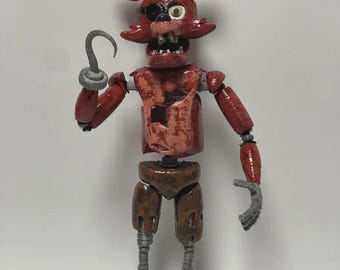 3d printed Foxy - FNAF posable figure