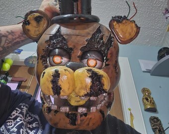 3d printed five nights at freddys nightmare mode mask