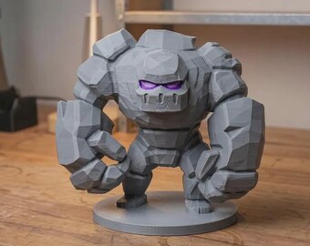 3d printed Stone Golem Clash of Clans