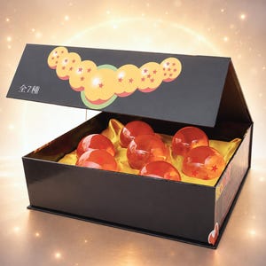 Dragon Ball Z Crystal Ball Set - Etsy