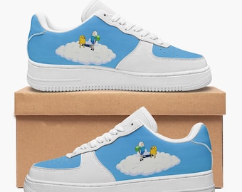 アドベンチャータイムのスニーカー、メンズAF1シューズ、レディース