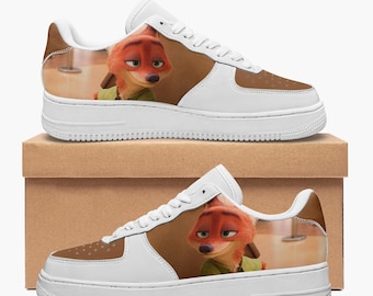 ズートピアのスニーカー、メンズ用AF1シューズ、レディース用